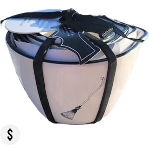 Rae Dunn Artisan Black and White Measuring Cups